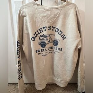 Quiet storm crewneck